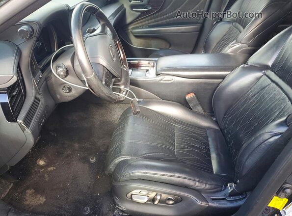 JTHCYLFF4K5001594 2019 LEXUS LS Charcoal Vista interior delantera