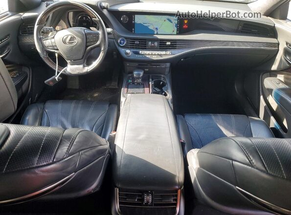 JTHCYLFF4K5001594 2019 LEXUS LS Charcoal Vista del salpicadero