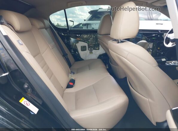 JTHCZ1BL0GA001829 2016 LEXUS GS 350 Черный Вид наклейки с VIN-кодом