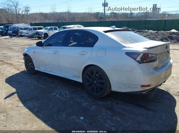 JTHCZ1BL0HA004912 2017 LEXUS GS 350 Белый Задняя левая четверть