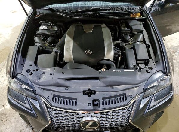 JTHCZ1BL0JA008433 2018 LEXUS GS Gray Widok wnętrza z tyłu