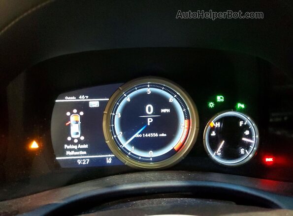 JTHCZ1BL0JA008433 2018 LEXUS GS Gray Widok zestawu wskaźników