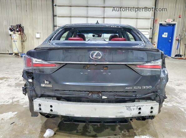 JTHCZ1BL0JA008433 2018 LEXUS GS Gray Widok z tyłu