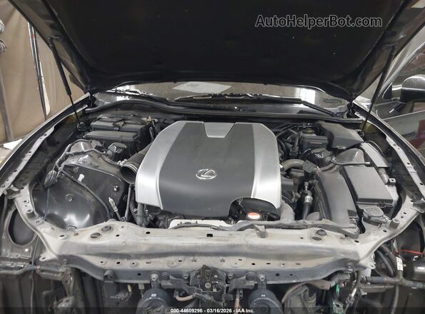 JTHCZ1BL1GA001533 2016 LEXUS GS 350 Black Вид ззаду