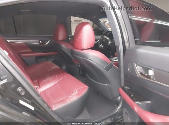 JTHCZ1BL1GA001533 2016 LEXUS GS 350 Black Вид наклейки з VIN-кодом