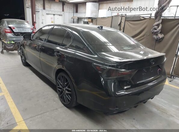 JTHCZ1BL1GA001533 2016 LEXUS GS 350 Black Задня ліва чверть