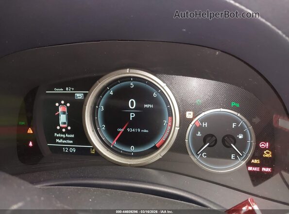 JTHCZ1BL1GA001533 2016 LEXUS GS 350 Black Вид задніх сидінь