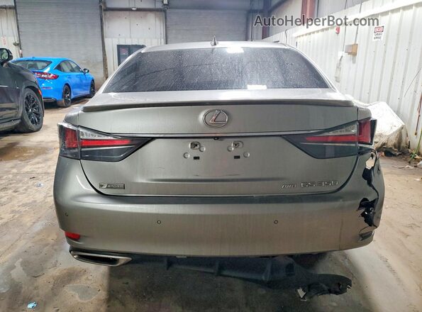 JTHCZ1BL1HA007219 2017 LEXUS GS Silver Widok z tyłu