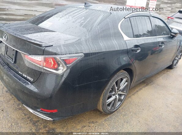 JTHCZ1BL1JA007808 2018 LEXUS GS 350 Black უკანა მარჯვენა