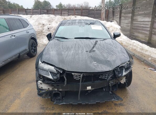JTHCZ1BL1JA007808 2018 LEXUS GS 350 Black უკანა სალონის ხედი