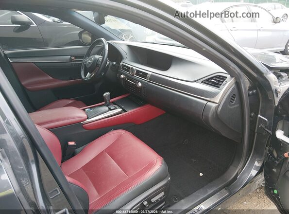 JTHCZ1BL1JA008912 2018 LEXUS GS 350 Gray Вид салону спереду