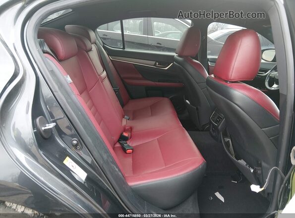JTHCZ1BL1JA008912 2018 LEXUS GS 350 Gray Вид наклейки з VIN-кодом