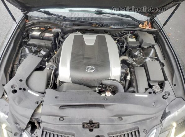 JTHCZ1BL3HA005178 2017 LEXUS GS Black Widok wnętrza z tyłu