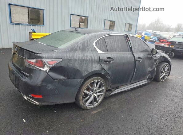 JTHCZ1BL3HA005178 2017 LEXUS GS Black Tył prawy