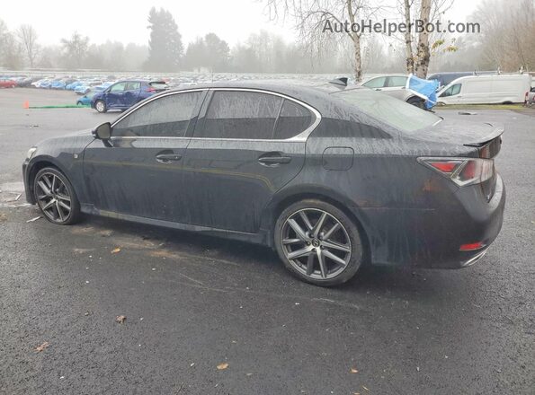 JTHCZ1BL3HA005178 2017 LEXUS GS Black Tył lewy