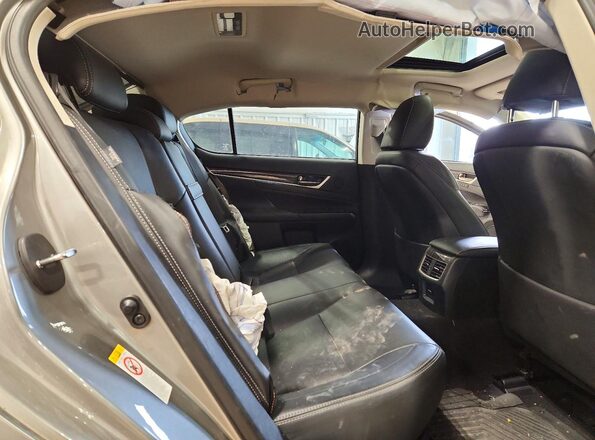 JTHCZ1BL3HA005407 2017 LEXUS GS Silver Vista de los asientos traseros