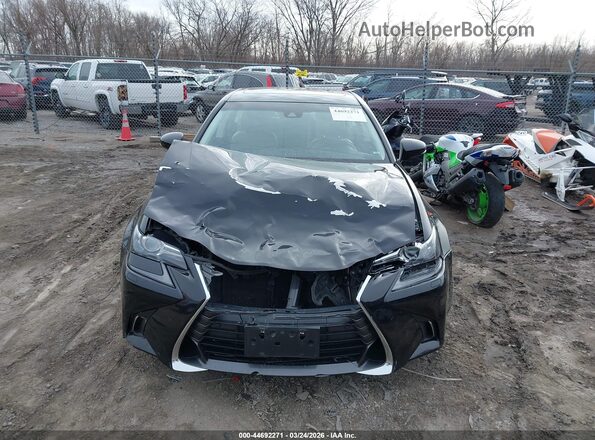 JTHCZ1BL3JA007535 2018 LEXUS GS 350 Черный Вид щитка приборов