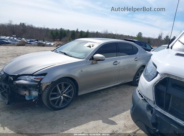 JTHCZ1BL4HA006095 2017 LEXUS GS 350 Gray Widok wnętrza z tyłu