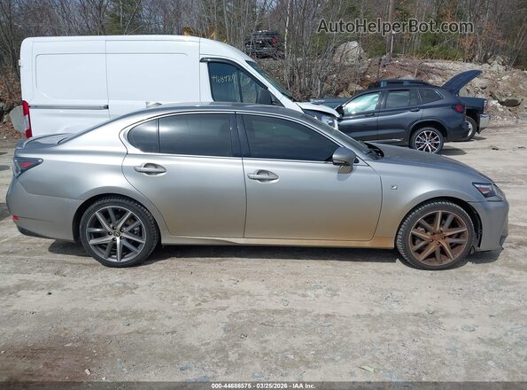 JTHCZ1BL4HA006095 2017 LEXUS GS 350 Gray Widok zestawu wskaźników