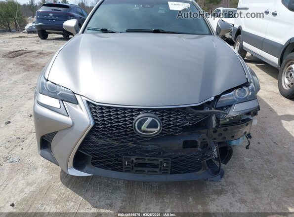JTHCZ1BL4HA006095 2017 LEXUS GS 350 Gray Widok deski rozdzielczej