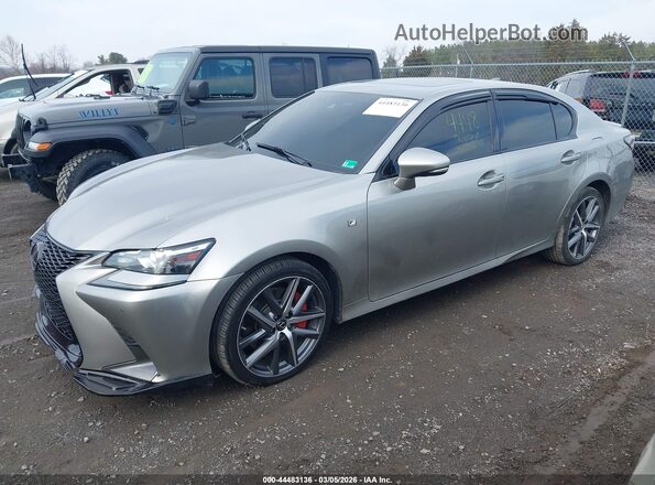 JTHCZ1BL5HA005151 2017 LEXUS GS 350 Золотой Передняя левая четверть
