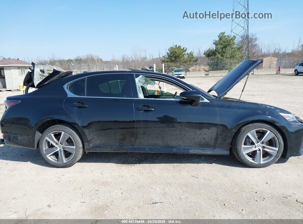 JTHCZ1BL5HA007109 2017 LEXUS GS 350 Black Vista interior trasera