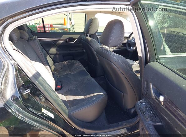 JTHCZ1BL5HA007109 2017 LEXUS GS 350 Black Vista de la etiqueta del VIN
