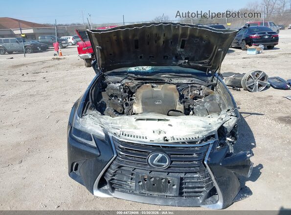 JTHCZ1BL5HA007109 2017 LEXUS GS 350 Black Vista del cuadro de instrumentos