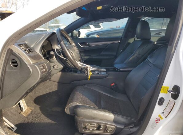 JTHCZ1BL5JA009464 2018 LEXUS GS White Вид салону спереду