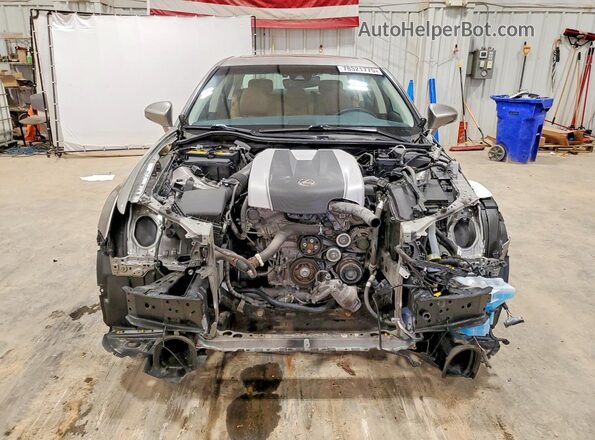JTHCZ1BL6JA009117 2018 LEXUS GS Silver Вид спереду