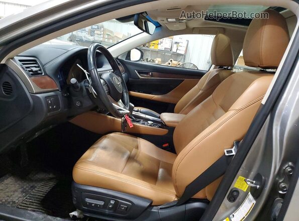 JTHCZ1BL6JA009117 2018 LEXUS GS Silver Вид салону спереду