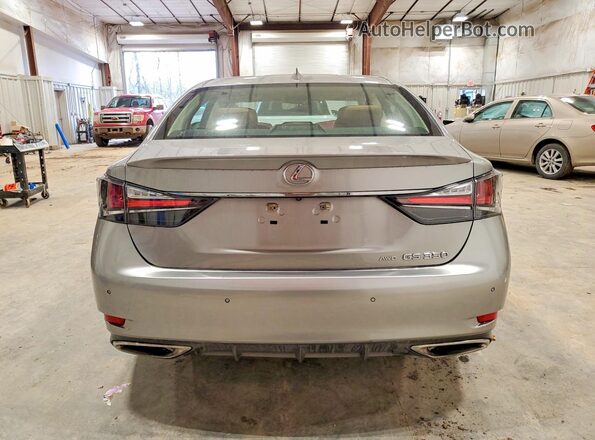 JTHCZ1BL6JA009117 2018 LEXUS GS Silver Вид ззаду