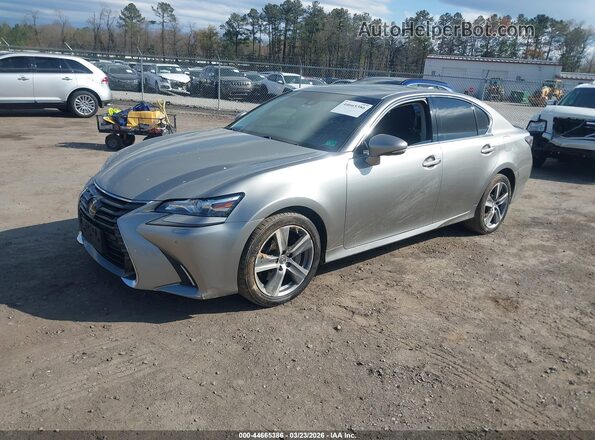 JTHCZ1BL7JA007554 2018 LEXUS GS 350 Gray Front left