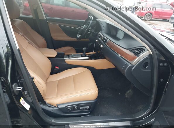 JTHCZ1BL8GA004106 2016 LEXUS GS 350 Black Vista interior delantera