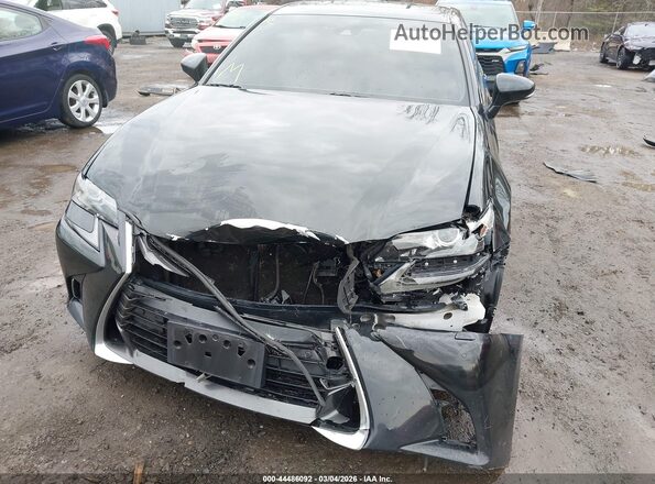 JTHCZ1BL8GA004106 2016 LEXUS GS 350 Black Vista frontal