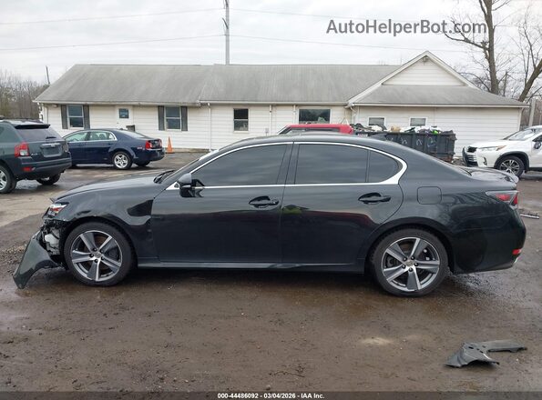 JTHCZ1BL8GA004106 2016 LEXUS GS 350 Black Vista interior de 360 grados