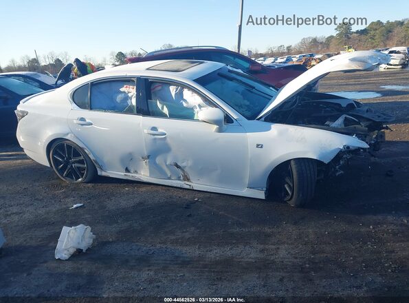 JTHCZ1BL8GA004381 2016 LEXUS GS 350 White Widok zestawu wskaźników