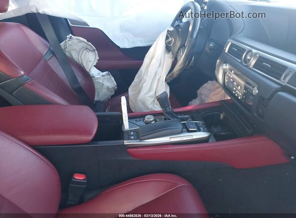 JTHCZ1BL8GA004381 2016 LEXUS GS 350 White Widok wnętrza z przodu