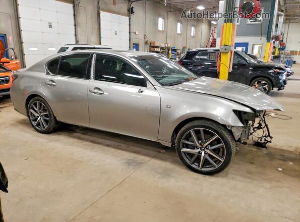 JTHCZ1BL8JA008129 2018 LEXUS GS Silver Przód prawy