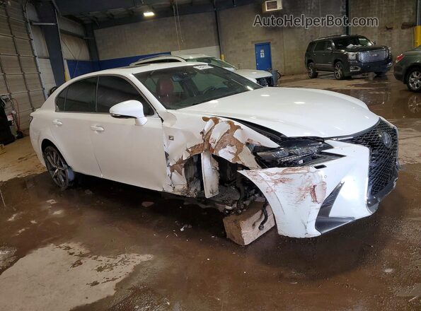 JTHCZ1BLXJA010254 2018 LEXUS GS Белый Передняя правая четверть