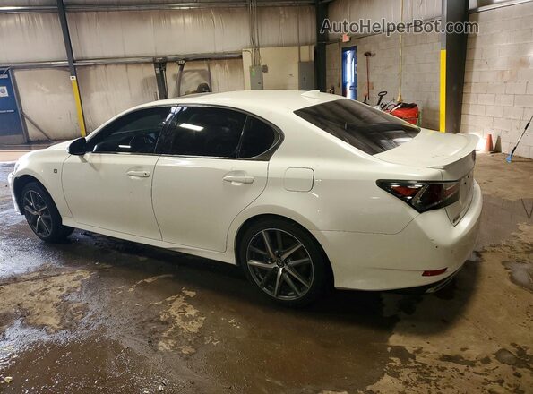 JTHCZ1BLXJA010254 2018 LEXUS GS Белый Задняя левая четверть
