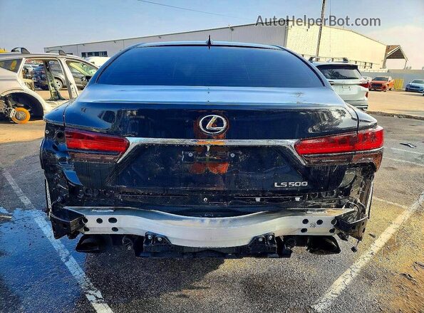 JTHD51FF2N5017556 2022 LEXUS LS Черный Вид сзади