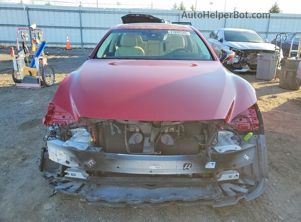 JTHD51FF3L5010922 2020 LEXUS LS Red Widok z przodu