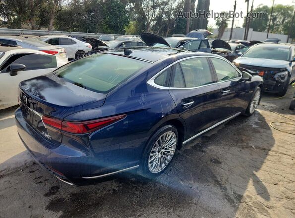 JTHD51FF4R5020724 2024 LEXUS LS Blue Հետևի աջ