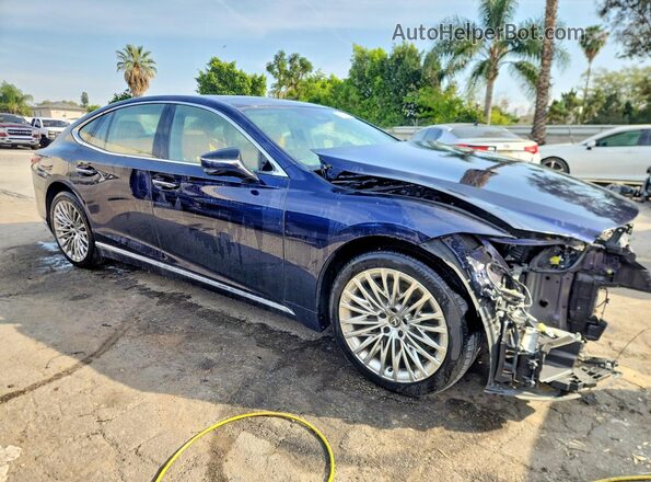 JTHD51FF4R5020724 2024 LEXUS LS Blue Առջևի աջ