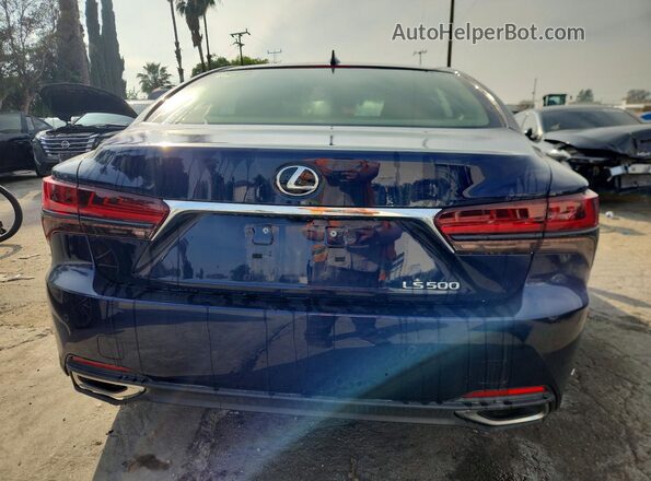 JTHD51FF4R5020724 2024 LEXUS LS Blue Հետևի տեսք