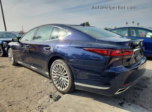 JTHD51FF4R5020724 2024 LEXUS LS Blue Հետևի ձախ
