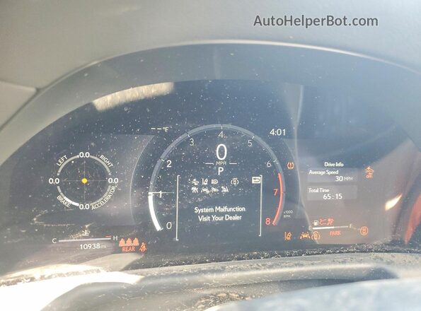 JTHD51FF4R5020724 2024 LEXUS LS Blue Սարքավորումների վահանակի տեսք