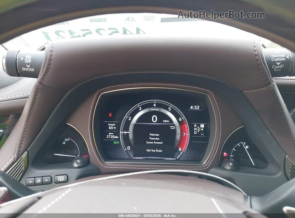 JTHD51FF7L5012334 2020 LEXUS LS 500 Silver Widok tylnych siedzeń