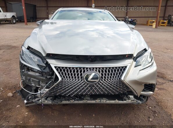 JTHD51FF7L5012334 2020 LEXUS LS 500 Silver Widok z przodu